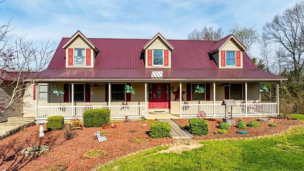 5.72 Acres of Land with Home for Sale in Madison, Indiana