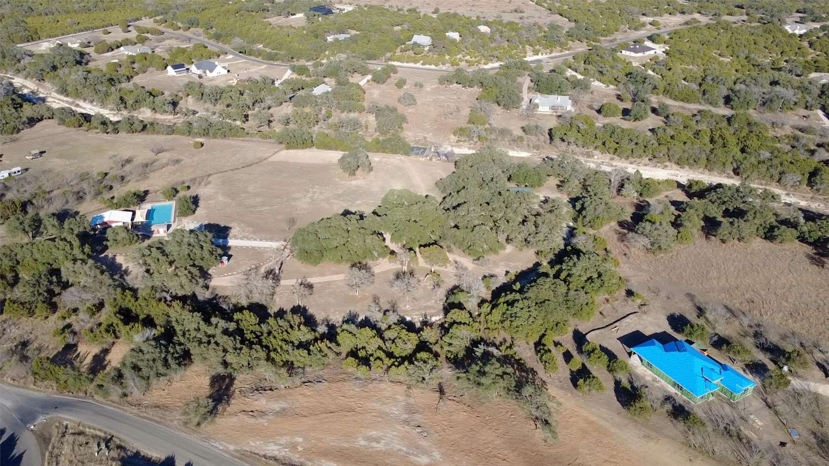 1.5 Acres of Land with Home for Sale in Bertram, Texas