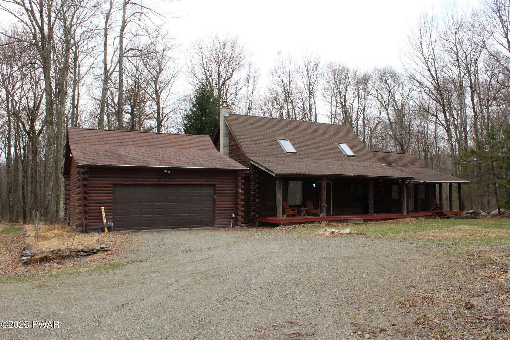 5.14 Acres of Land with Home for Lease in Canadensis, Pennsylvania