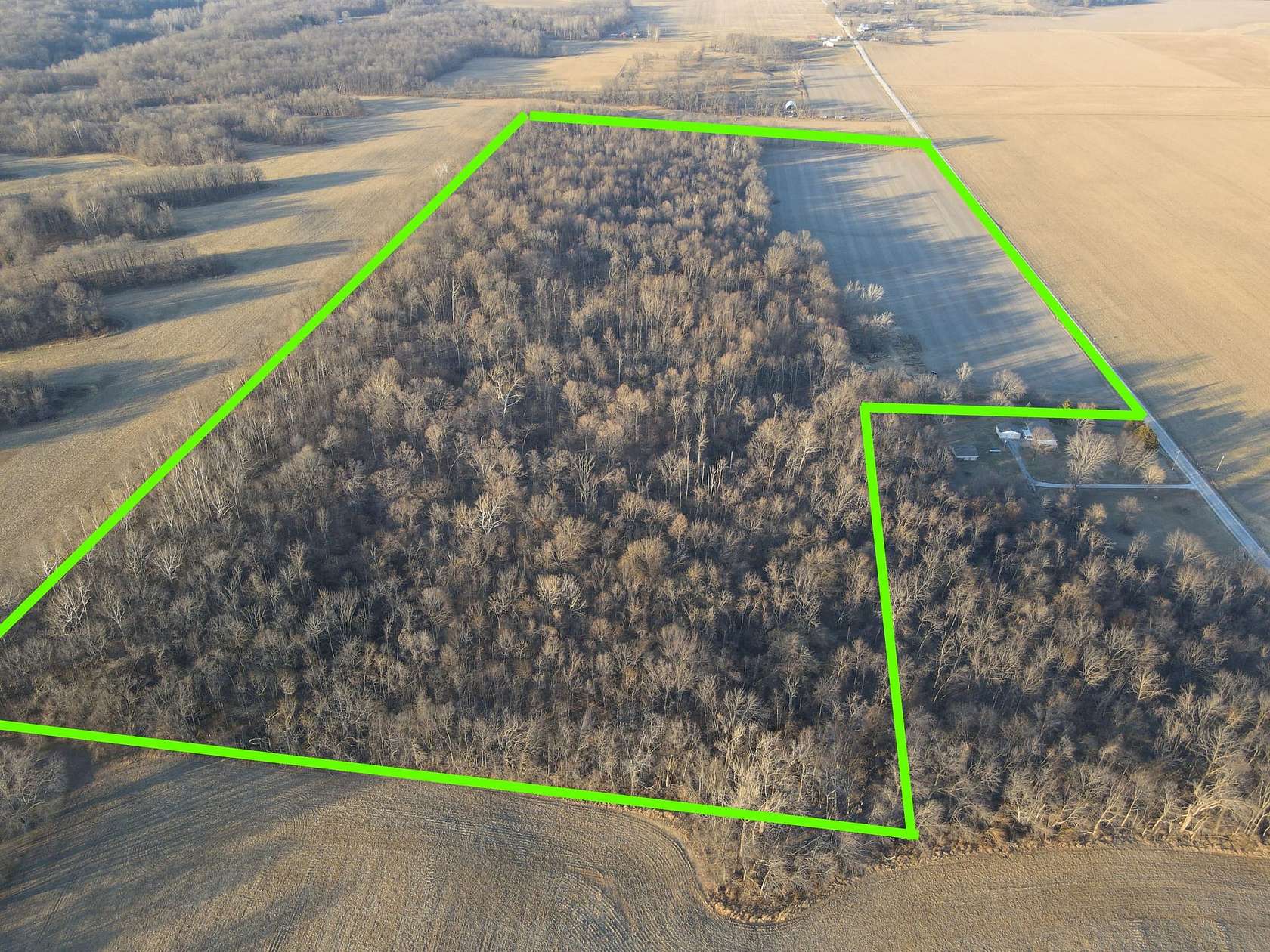 76.4 Acres of Recreational Land for Sale in Perrysville, Indiana