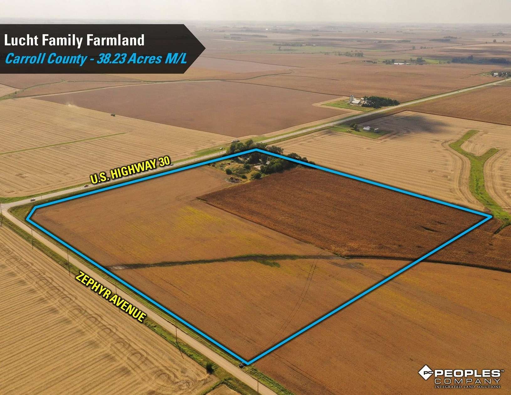 38.2 Acres of Recreational Land & Farm for Auction in Glidden, Iowa