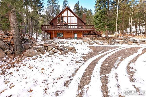 3 Acres of Residential Land with Home for Sale in Estes Park, Colorado