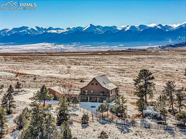 105 Acres of Land with Home for Sale in Westcliffe, Colorado