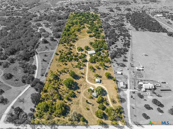 20.3 Acres of Recreational Land with Home for Sale in Evant, Texas