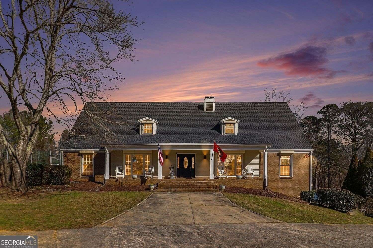 8.5 Acres of Land with Home for Sale in Fayetteville, Georgia