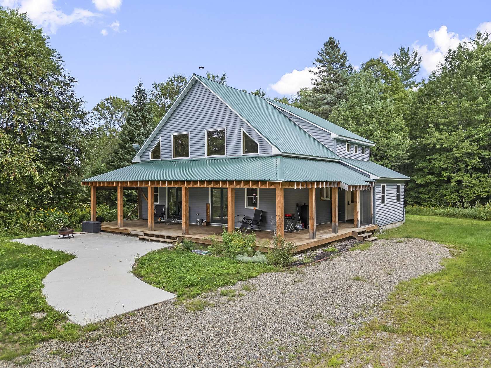 3 Acres of Land with Home for Sale in Kingfield, Maine