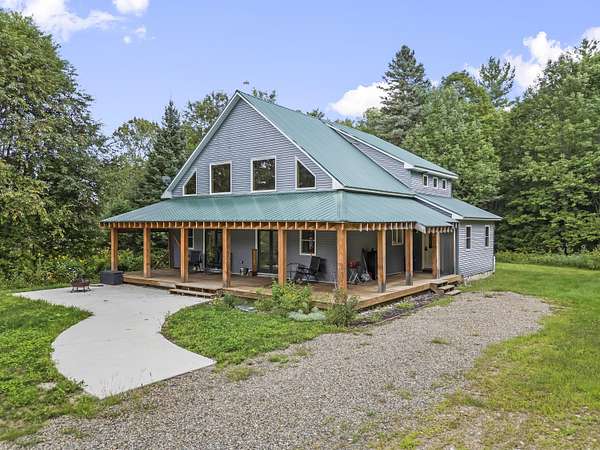 3 Acres of Land with Home for Sale in Kingfield, Maine
