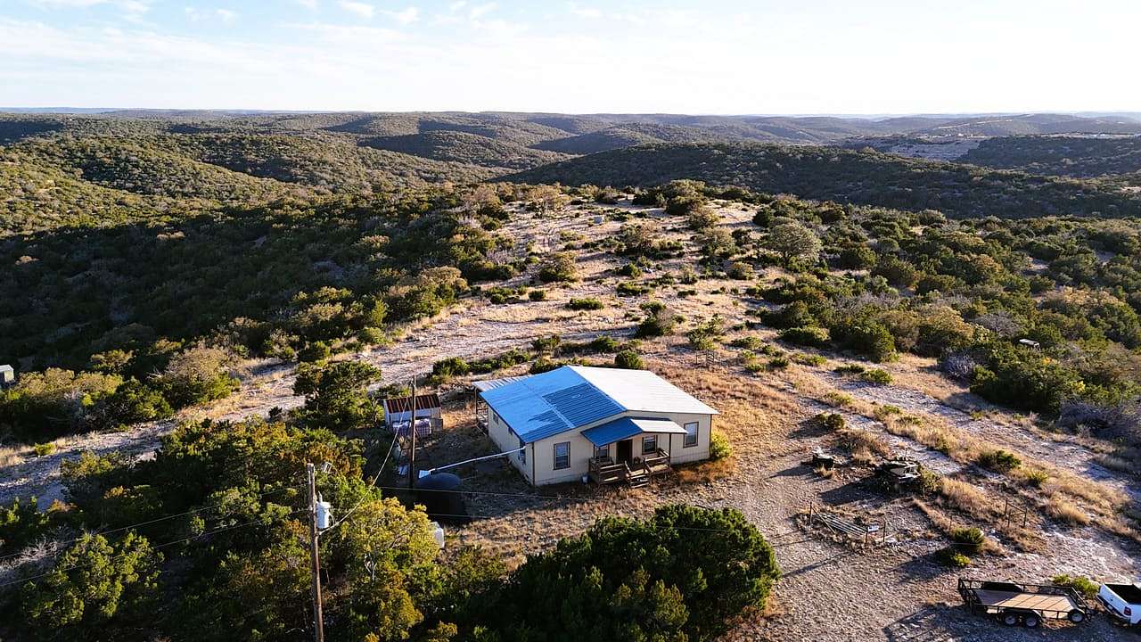 90 Acres of Land with Home for Sale in Rocksprings, Texas