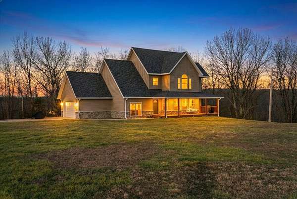 10.2 Acres of Land with Home for Sale in Highlandville, Missouri