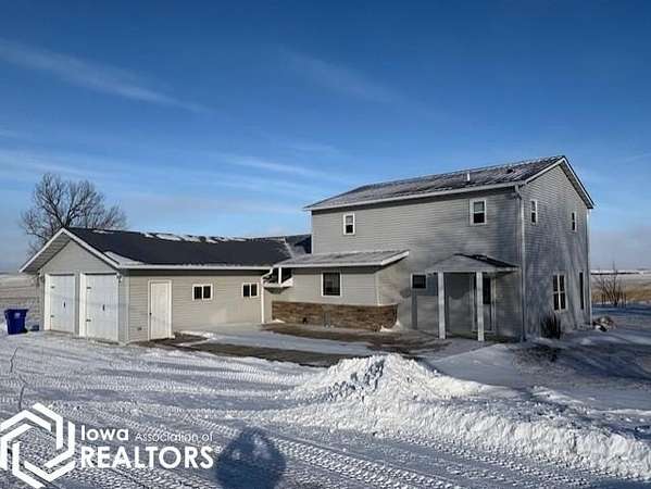 10 Acres of Residential Land with Home for Sale in Thornton, Iowa