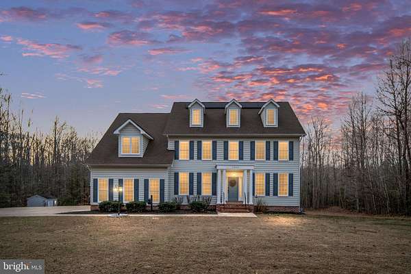 9.36 Acres of Residential Land with Home for Sale in Spotsylvania, Virginia