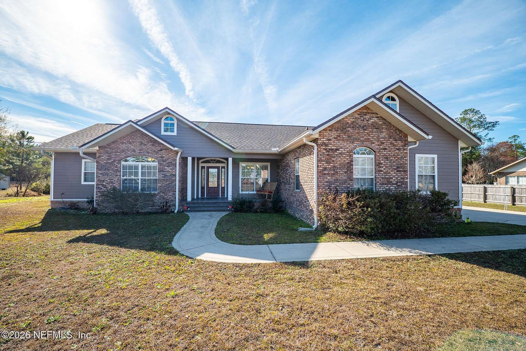 2 Acres of Residential Land with Home for Sale in Starke, Florida