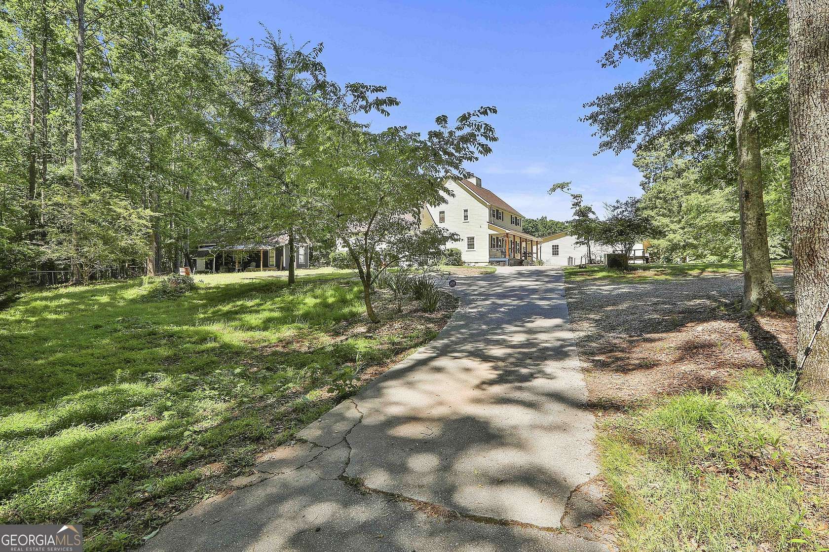 6.56 Acres of Land with Home for Sale in Newnan, Georgia