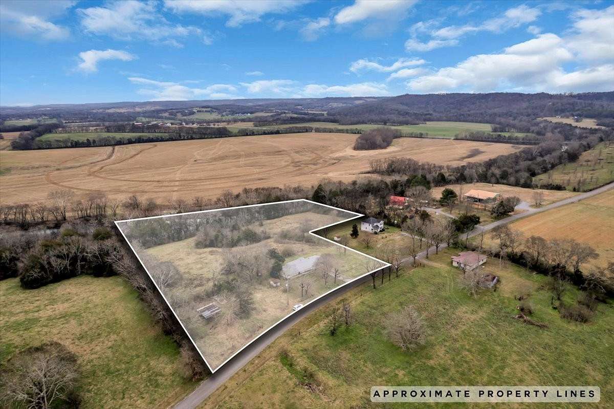 5.7 Acres of Residential Land with Home for Sale in Fayetteville, Tennessee
