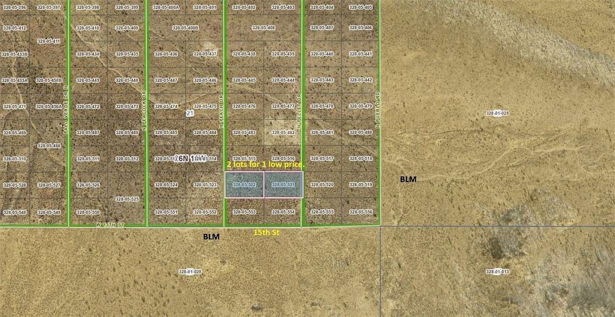 2.14 Acres of Land for Sale in Dolan Springs, Arizona