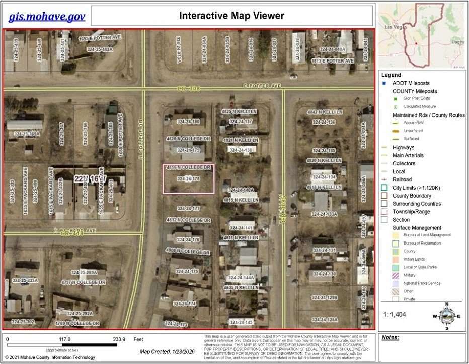 0.15 Acres of Residential Land for Sale in Kingman, Arizona