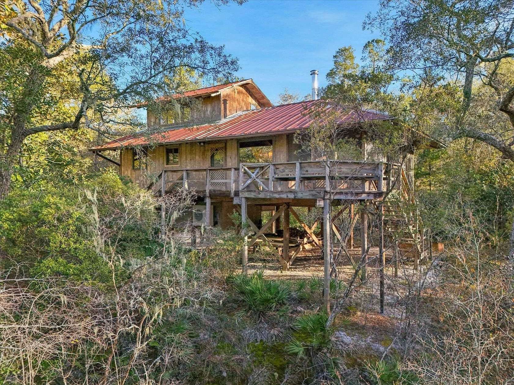 1.89 Acres of Land with Home for Sale in Sopchoppy, Florida