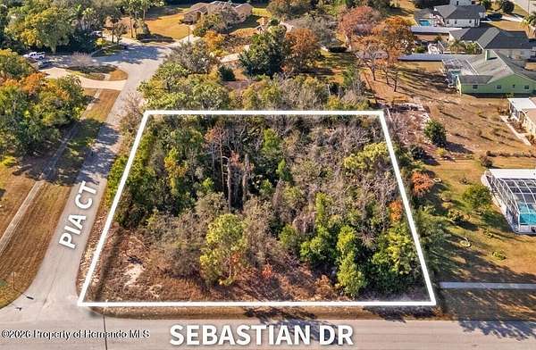 0.54 Acres of Residential Land for Sale in Spring Hill, Florida