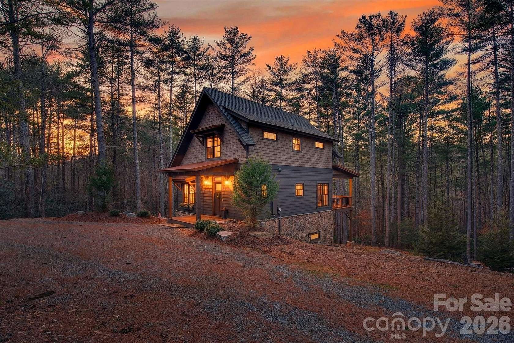 3.17 Acres of Residential Land with Home for Sale in Nebo, North Carolina