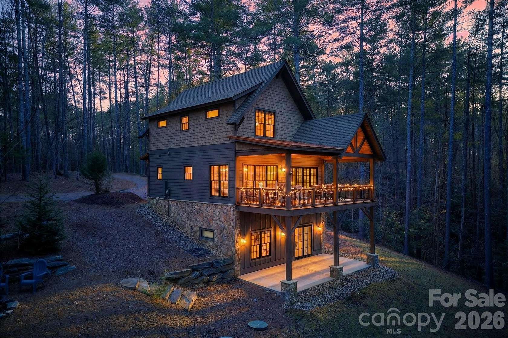 3.17 Acres of Land with Home for Sale in Nebo, North Carolina