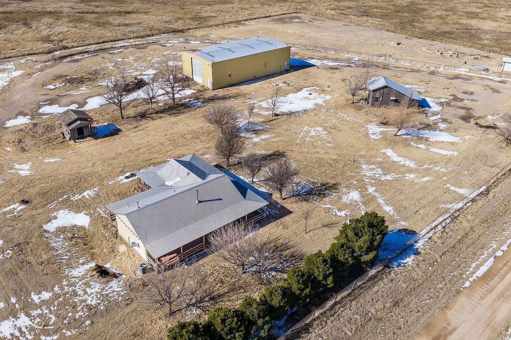 5 Acres of Land with Home for Sale in Pampa, Texas