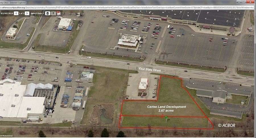 2.67 Acres of Commercial Land for Sale in Athens, Ohio