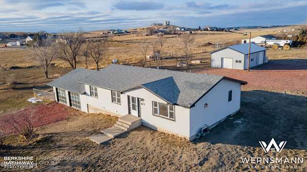 4.9 Acres of Land with Home for Sale in Gillette, Wyoming