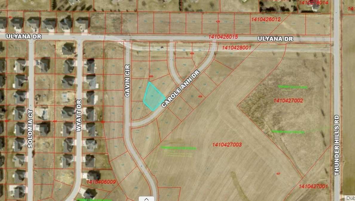 0.28 Acres of Residential Land for Sale in Peosta, Iowa