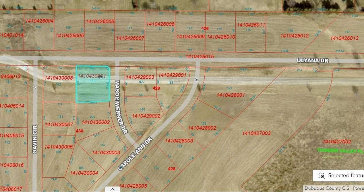 0.3 Acres of Residential Land for Sale in Peosta, Iowa