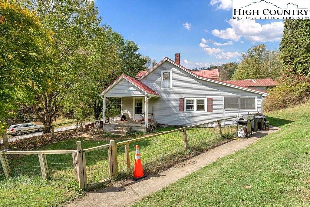 9.75 Acres of Land with Home for Sale in Vilas, North Carolina