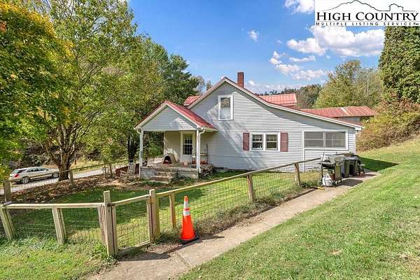 9.75 Acres of Land with Home for Sale in Vilas, North Carolina