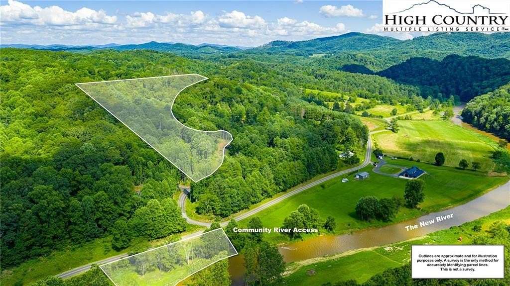 2.59 Acres of Residential Land for Sale in Lansing, North Carolina