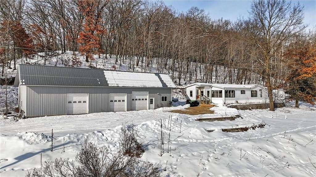 8 Acres of Residential Land with Home for Sale in Boyceville, Wisconsin