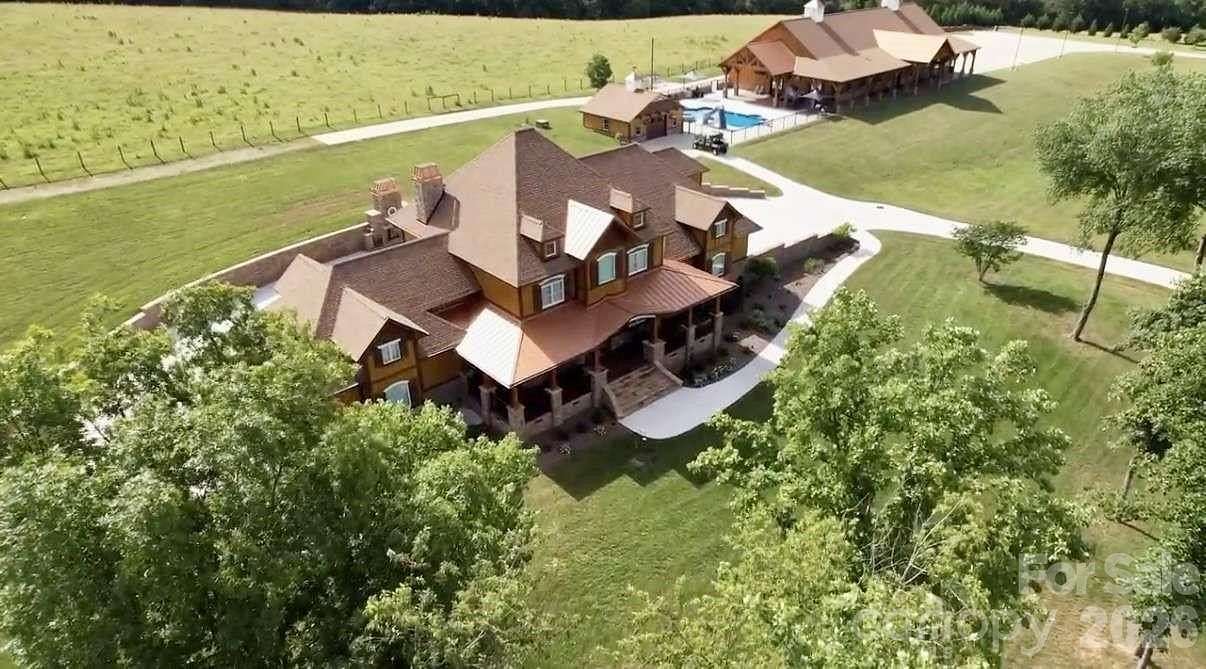 27.2 Acres of Recreational Land with Home for Sale in Union Grove, North Carolina