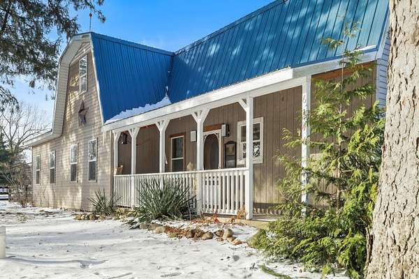 2.5 Acres of Residential Land with Home for Sale in Perry, Michigan