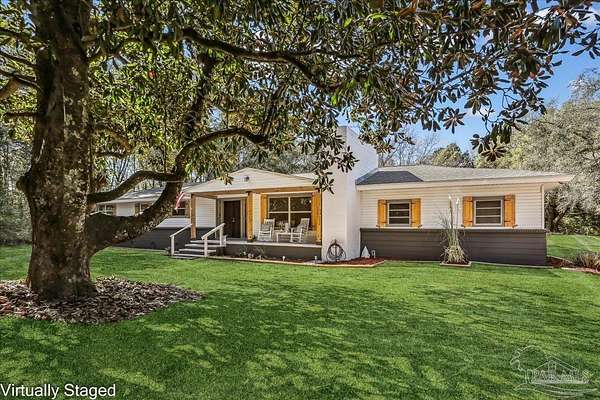 4.69 Acres of Residential Land with Home for Sale in Pensacola, Florida