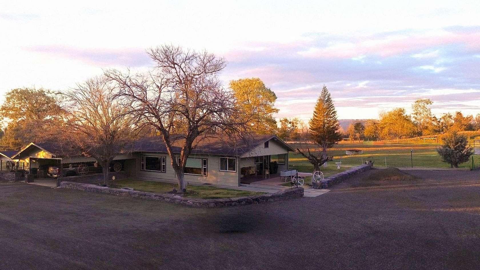 22.9 Acres of Agricultural Land with Home for Sale in Montague, California
