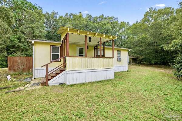 3 Acres of Residential Land with Home for Sale in Milton, Florida