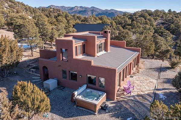 39 Acres of Recreational Land with Home for Sale in Coaldale, Colorado