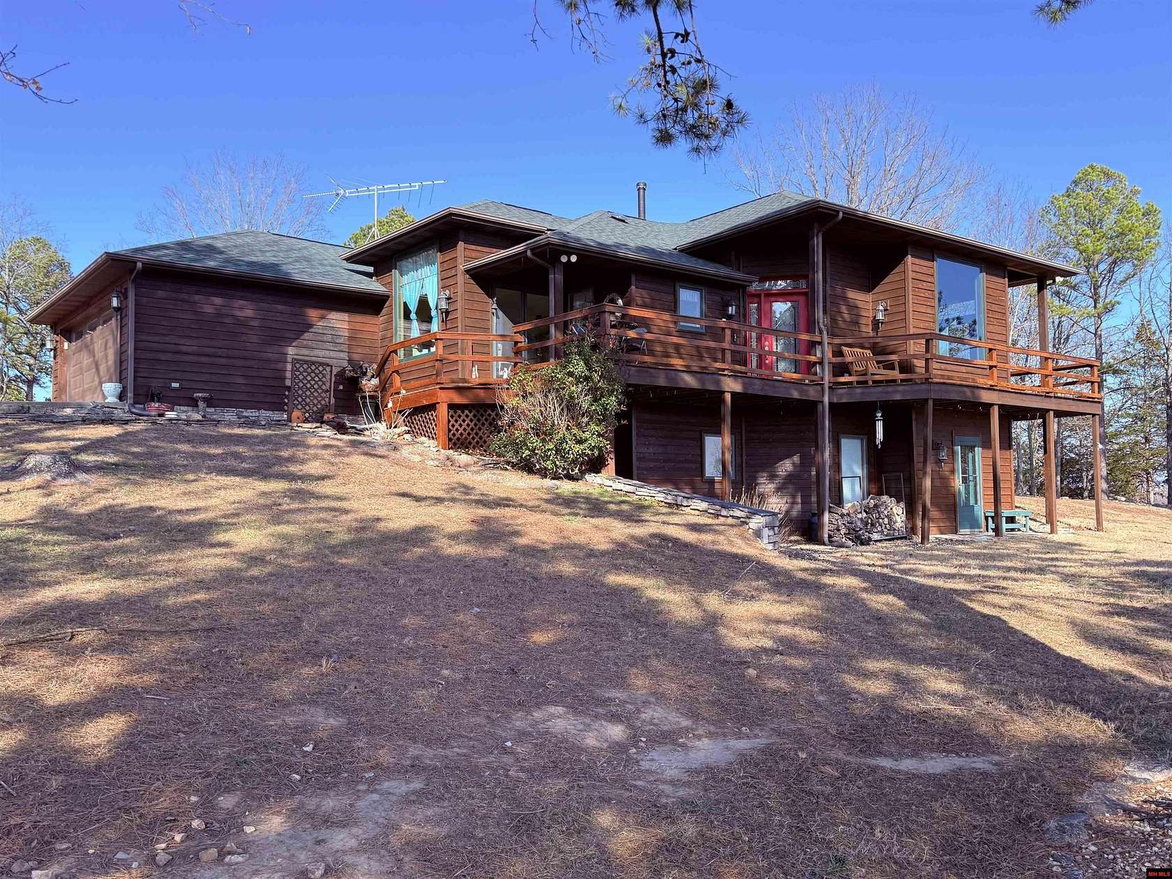 80 Acres of Recreational Land with Home for Sale in Mountain Home, Arkansas
