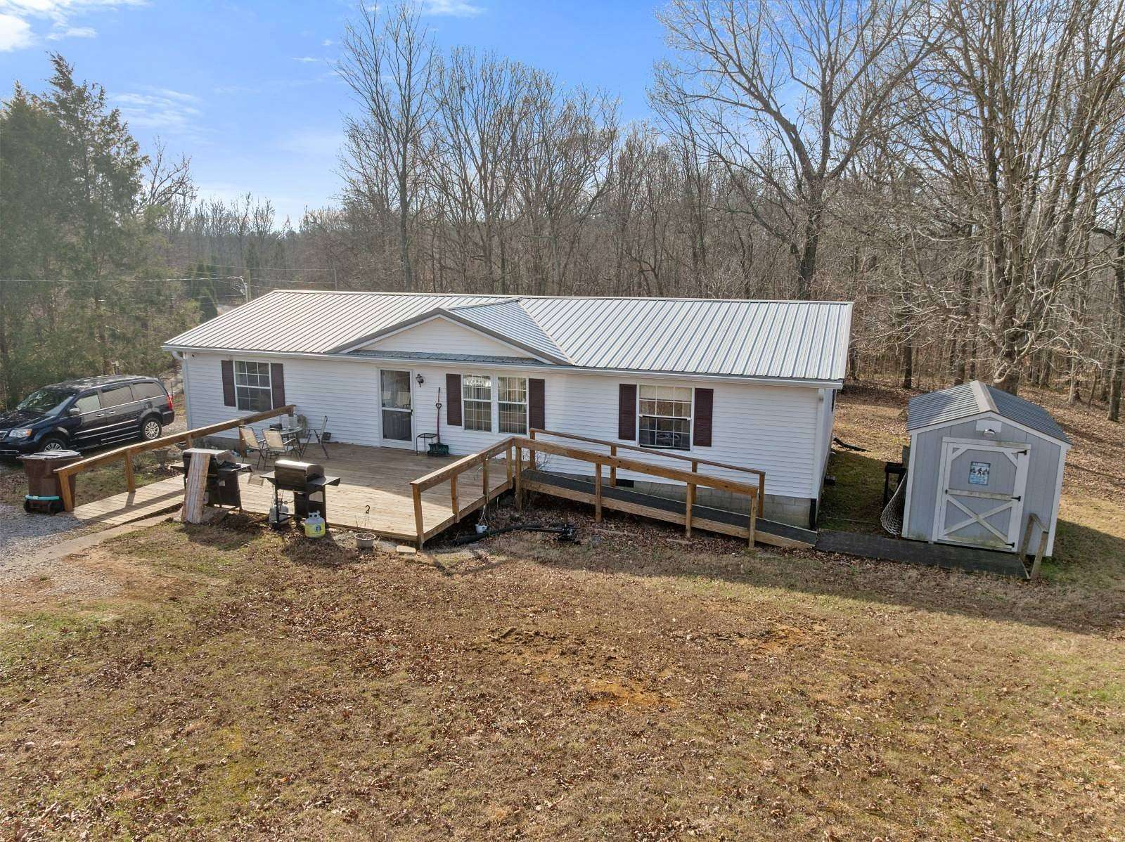 10.4 Acres of Land with Home for Sale in Hartford, Kentucky