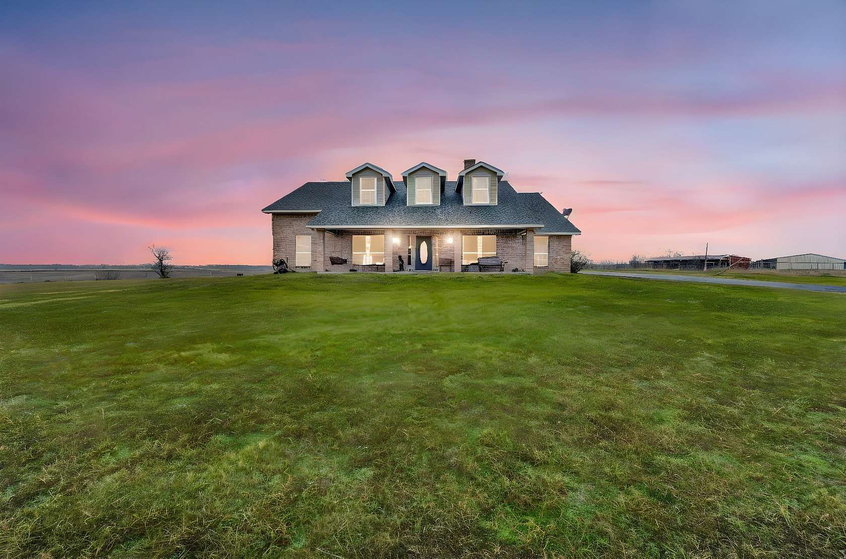 12 Acres of Land with Home for Sale in Ennis, Texas