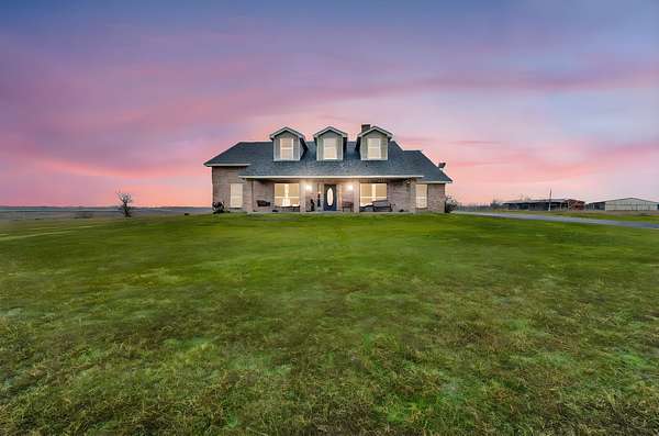 12 Acres of Land with Home for Sale in Ennis, Texas