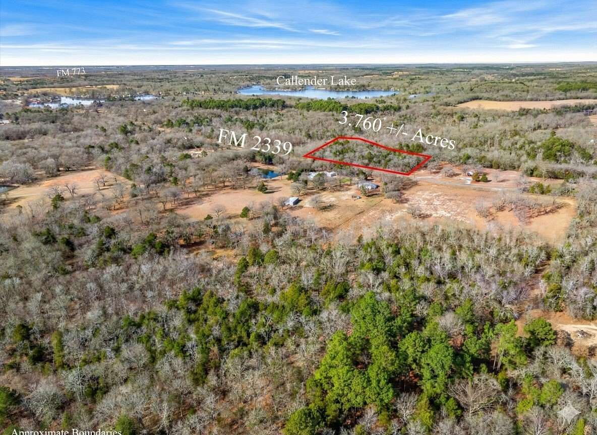 3.76 Acres of Residential Land for Sale in Murchison, Texas