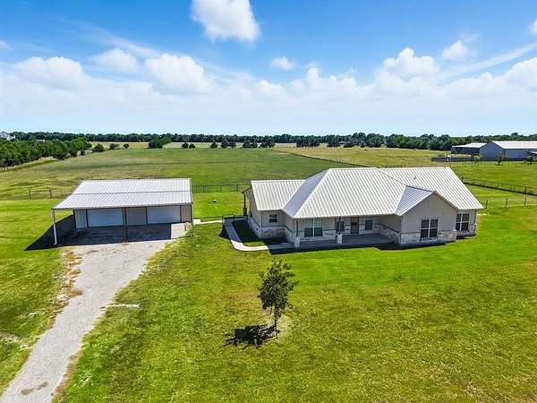 10 Acres of Land with Home for Sale in Leonard, Texas