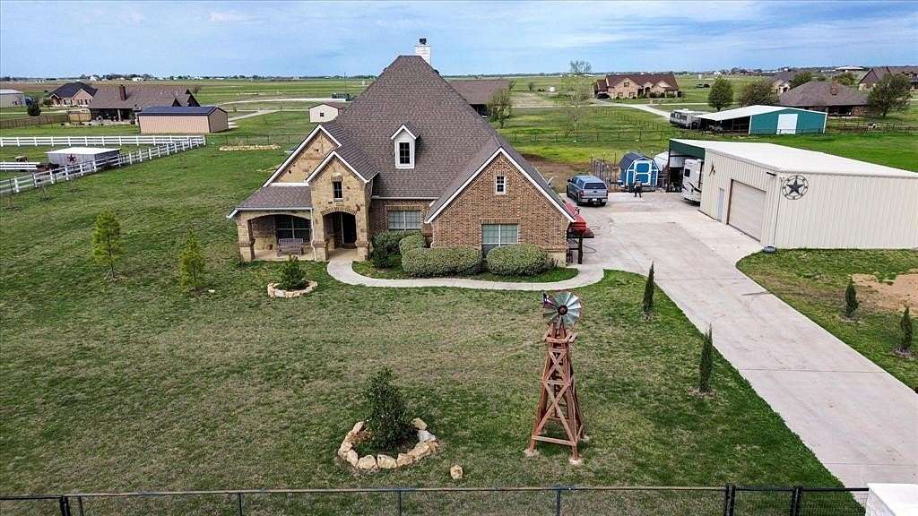 1.53 Acres of Residential Land with Home for Sale in Ponder, Texas