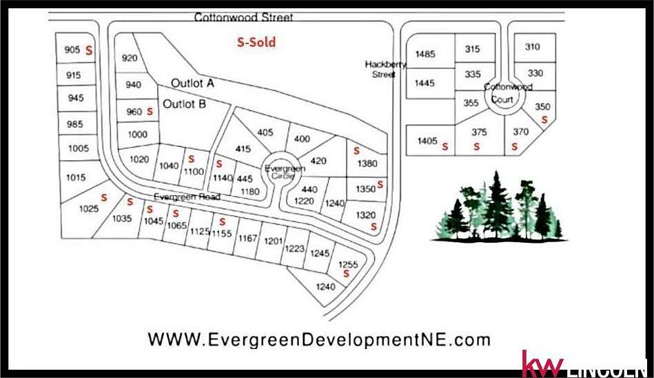 0.26 Acres of Residential Land for Sale in Bennet, Nebraska