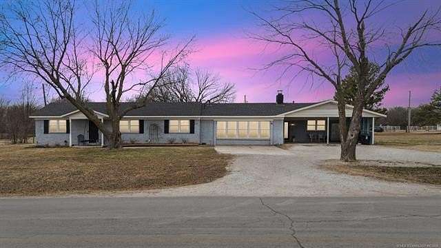 2.38 Acres of Residential Land with Home for Sale in Collinsville, Oklahoma