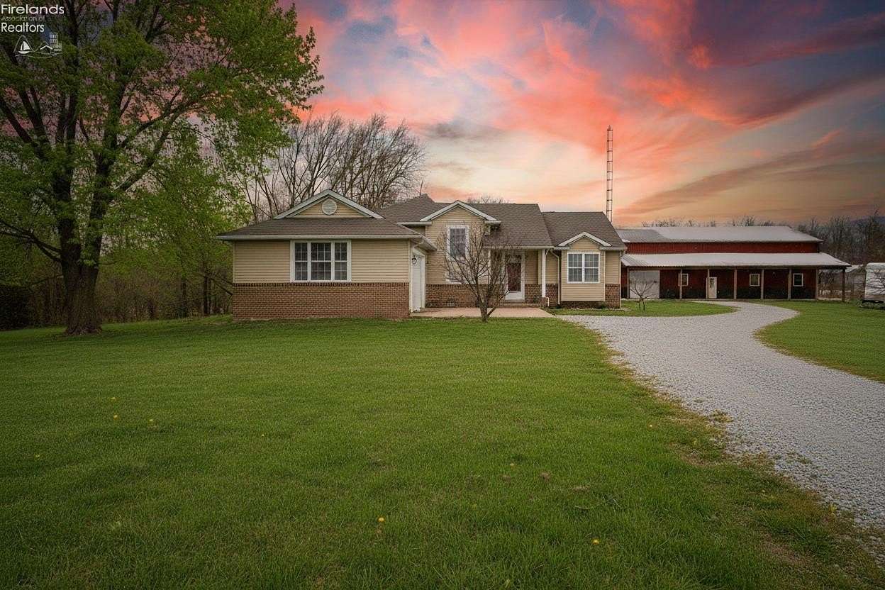 12 Acres of Land with Home for Sale in Fremont, Ohio