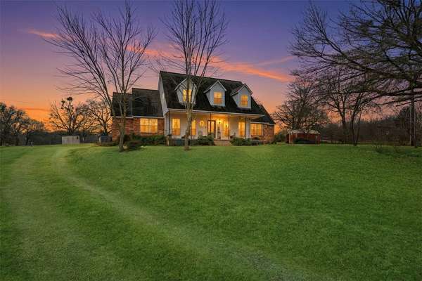 36.4 Acres of Recreational Land with Home for Sale in Caddo Mills, Texas